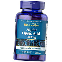 Альфа Липоевая кислота, Alpha Lipoic Acid 200, Puritan's Pride 