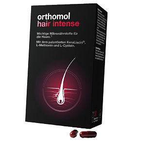 Витамины для волос, Hair Intense, Orthomol