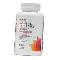 Витамины для женщин, Women's Ultra Mega Energy and Metabolism, GNC