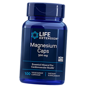 Магний, Magnesium 500, Life Extension