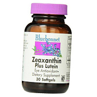 Лютеин и Зеаксантин, Zeaxanthin plus Lutein, Bluebonnet Nutrition