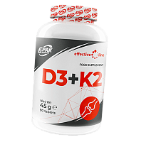 Витамин Д3 К2, D3+K2 EL, 6Pak
