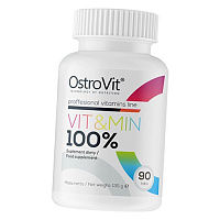 Мультивитамины, Vit & Min 100% , Ostrovit