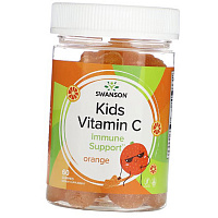 Витамин С для детей, Kids Vitamin C, Swanson