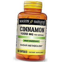 Корица, Cinnamon 1000, Mason Natural