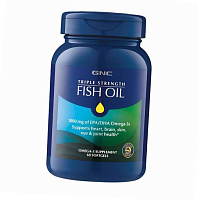 Омега-3, Fish Oil Triple Strength, GNC купить