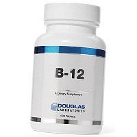 Витамин В12, Цианокобаламин, Vitamin B-12 500, Douglas Laboratories