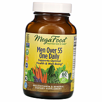 Комплекс витаминов для мужчин после 55 лет, Men Over 55 One Daily, Mega Food
