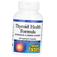 Здоровье щитовидной железы, Thyroid Health Formula, Natural Factors