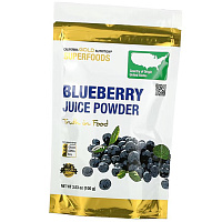Порошок сока черники, Superfoods Blueberry Juice Powder, California Gold Nutrition