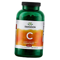 Витамин С с Шиповником, Vitamin C 1000 with Rose Hips, Swanson