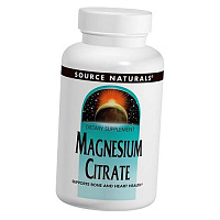 Магний Цитрат, Magnesium Citrate, Source Naturals