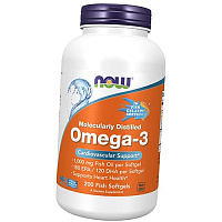 Омега 3, Omega-3 1000 Fish Gelatin, Now Foods