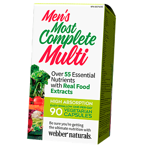 Комплекс витаминов для мужчин, Men's Most Complete Multi, Webber Naturals