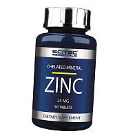 Цинк, Zinc 25, Scitec Essentials