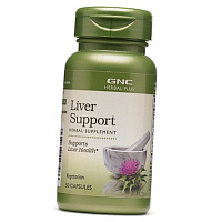Натуральная добавка для здоровья печени, Herbal Plus Liver Support, GNC