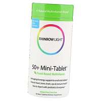 Мультивитамины после 50 лет, 50 plus Mini-Tablet, Rainbow Light