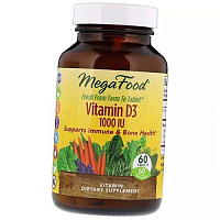 Витамин Д3, Vitamin D3 1000, Mega Food