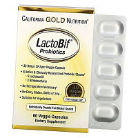Пробиотики, LactoBif Probiotics 30 Billion, California Gold Nutrition