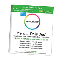 Витамины для беременных, Prenatal Daily Duo, Rainbow Light