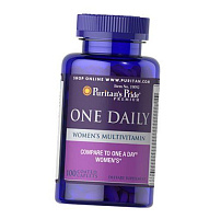 Ежедневные витамины для женщин, One Daily Women's Multivitamin, Puritan's Pride
