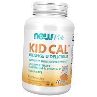 Жевательные Мультивитамины для детей, Kid Cal Chewables, Now Foods