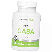 Гамма-аминомасляная кислота, Pro GABA 500, Nature's Plus