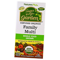 Комплекс Витаминов для всей семьи, Source of Life Garden Family Multi, Nature's Plus