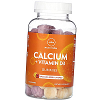 Кальций с Витамином Д3, Calcium + Vitamin D3 Gummies, MRM