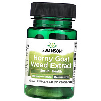 Экстракт Горянки, Horny Goat Weed Extract 300, Swanson