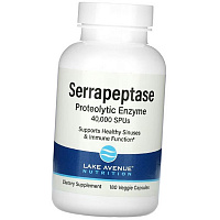 Серрапептаза, Serrapeptase Proteolytic Enzyme 40000, Lake Avenue Nutrition