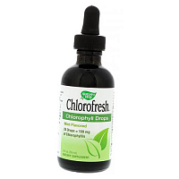 Жидкий Хлорофилл, Chlorofresh Drops, Nature's Way 
