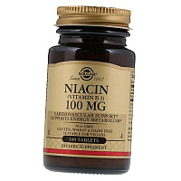 Ниацин, Niacin 100, Solgar