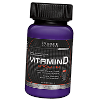 Витамин Д, Vitamin D 1000, Ultimate Nutrition