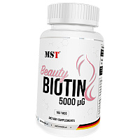 Биотин для волос, кожи и ногтей, Beauty Biotin 5000, MST
