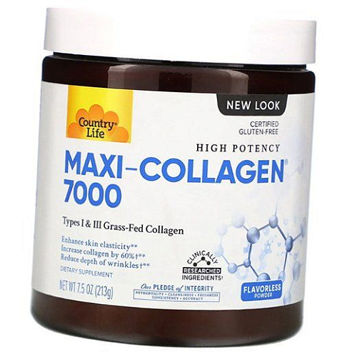 Купити Пептиди колагену, Maxi-Collagen 7000, Country Life , Country Life