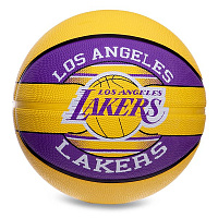 Мяч баскетбольный резиновый NBA Team LA Lakers 83510Z купить