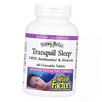 Комплекс для крепкого сна, Stress-Relax Tranquil Sleep, Natural Factors