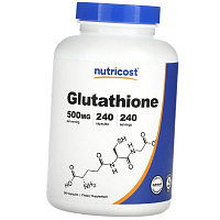 Глутатион в капсулах, Glutathione 500, Nutricost 