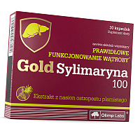 Экстракт Семян Расторопши, Gold Sylimaryna 100, Olimp Nutrition