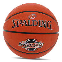 Мяч баскетбольный резиновый Neverflat HEX 84440Y купить