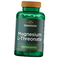 Магний Треонат, Magnesium L-Threonate, Swanson