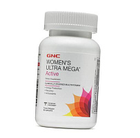 Мультивитамины для женщин, Womens Ultra Mega Active, GNC