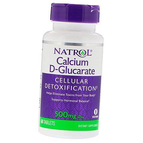Купити Кальцій Глюкарат, Calcium D-Glucarate, Natrol 