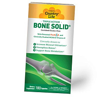 Укрепление костей тройное действие, Triple Action Bone Solid, Country Life
