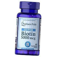 Биотин, Super Biotin 5000, Puritan's Pride