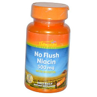 Ниацин, No Flush Niacin 500, Thompson