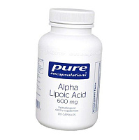 Альфа Липоевая кислота, Alpha Lipoic Acid 600, Pure Encapsulations 