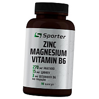 ЗМА, Цинк Магний Б6, Zinc Magnesium Vitamin B6, Sporter