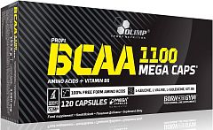 Аминокислоты ВСАА для спорта, BCAA Mega 1100, Olimp Nutrition